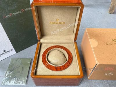 New Replica Audemars Piguet Watch Box Red Wood Case
